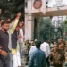 वाराणसी : उदय प्रताप कॉलेज में गूंजा जय श्रीराम, भारी पुलिस फोर्स तैनात