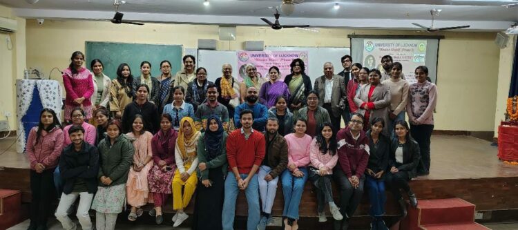 लखनऊ विश्वविद्यालय के जूलॉजी विभाग में मिशन शक्ति कार्यक्रम का सफल आयोजन
