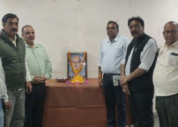 बिलासपुर : भारतीय जनता पार्टी मध्य मंडल के द्वारा अटल बिहारी वाजपेयी की 100वीं जयंती मनाई गई