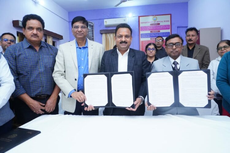 LU : समाज कार्य विभाग एवं गांधी अध्ययन पीठ, महात्मा गांधी काशी विद्यापीठ वाराणसी के मध्य समझौता ज्ञापन