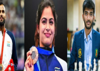 मनु भाकर-गुकेश समेत चार खिलाड़ियों को मिलेगा मेजर ध्यानचंद खेल रत्न अवॉर्ड