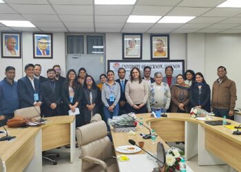 Genpact और LU के बीच करियर अवसर बढ़ाने के लिए सेंट्रल प्लेसमेंट सेल के साथ संवादात्मक बैठक