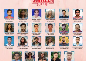 लखनऊ विश्वविद्यालय के 23 छात्रों का आउटलुक ग्रुप में इंटर्नशिप के लिए चयन